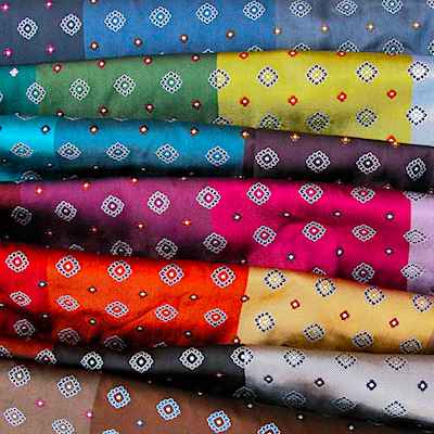 Italian Custom Silk Neckties Fabrics, Italian Corporate Silk Neckties